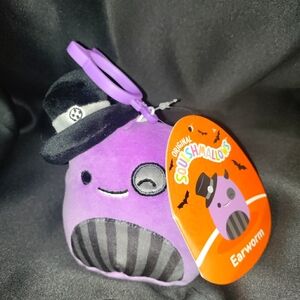 3.5" Clip-On Earworm the Halloween Monster Squishmallow